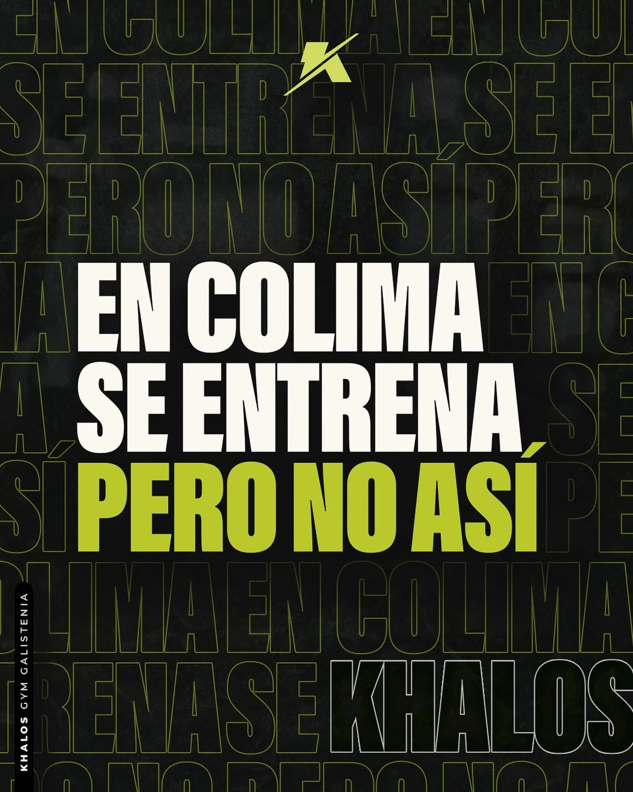 En Colima se entrena pero no así